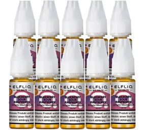 Elfliq Blueberry Sour Raspberry - E-Liquid - Nikotin 10 mg/ml - 10er Pack