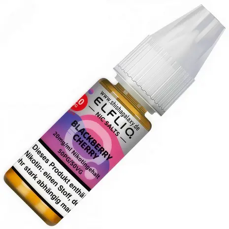 Elfliq Elfbar Elfliq - Blackberry Cherry - Nikotinsalz Liquid - 20 mg/ml – 10er Pack (100 ml) Elfliq Elfbar Elfliq - Blackberry Cherry - Nikotinsalz Liquid - 20 mg/ml – 10er Pack (100 ml)