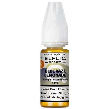 Elfliq Elfbar Elfliq - Blue Razz Lemonade - Nikotinsalz Liquid - Nikotin 10 mg/ml - 10er Pack (100 ml)