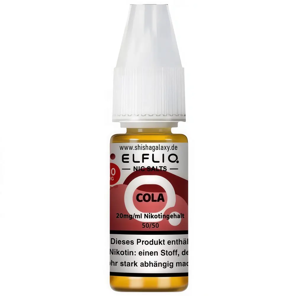 Elfliq Elfbar Elfliq - Cola - Nikotinsalz Liquid - Nikotin 20 mg/ml - 10er Pack (100 ml) Elfliq Elfbar Elfliq - Cola - Nikotinsalz Liquid - Nikotin 20 mg/ml - 10er Pack (100 ml)