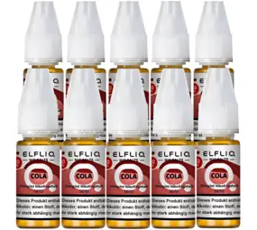 Elfliq Cola - Nikotinsalz Liquid - Nikotin 20 mg/ml - 10er Pack Elfliq Cola - Nikotinsalz Liquid - Nikotin 20 mg/ml - 10er Pack