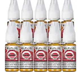 Elfliq Cherry - Nikotinsalz Liquid - Nikotin 20 mg/ml - 10er Pack Elfliq Cherry - Nikotinsalz Liquid - Nikotin 20 mg/ml - 10er Pack