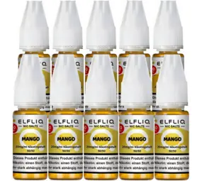 Elfliq Mango - Nikotinsalz Liquid - Nikotin 20 mg/ml - 10er Pack