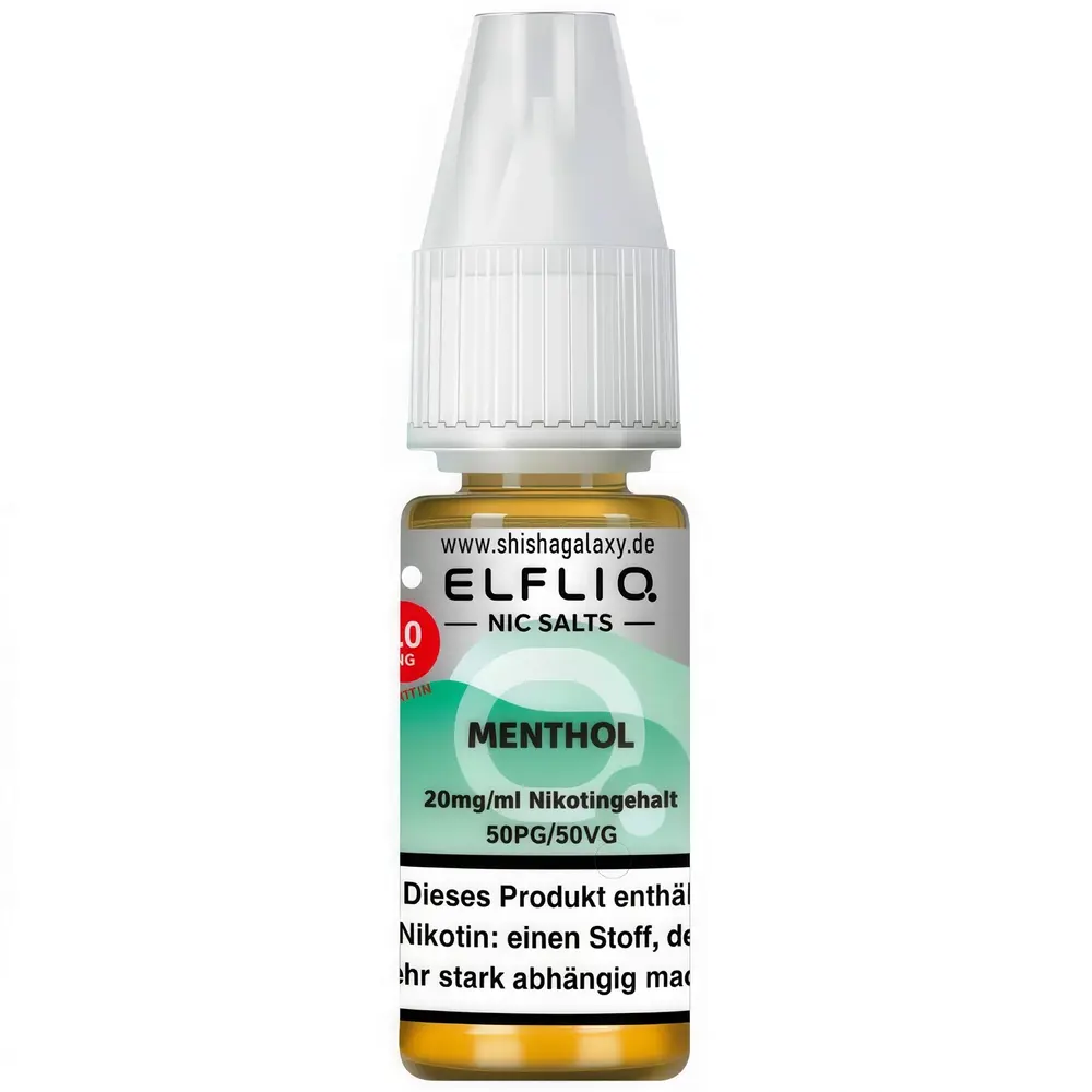 Elfliq Elfbar Elfliq - Menthol - Nikotinsalz Liquid - Nikotin 20 mg/ml - 10er Pack (100 ml)