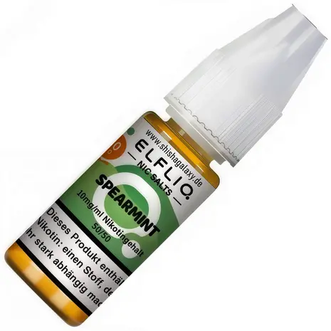 Elfliq Elfbar Elfliq - Spearmint - Nikotinsalz Liquid - Nikotin 10 mg/ml - 10er Pack (100 ml)
