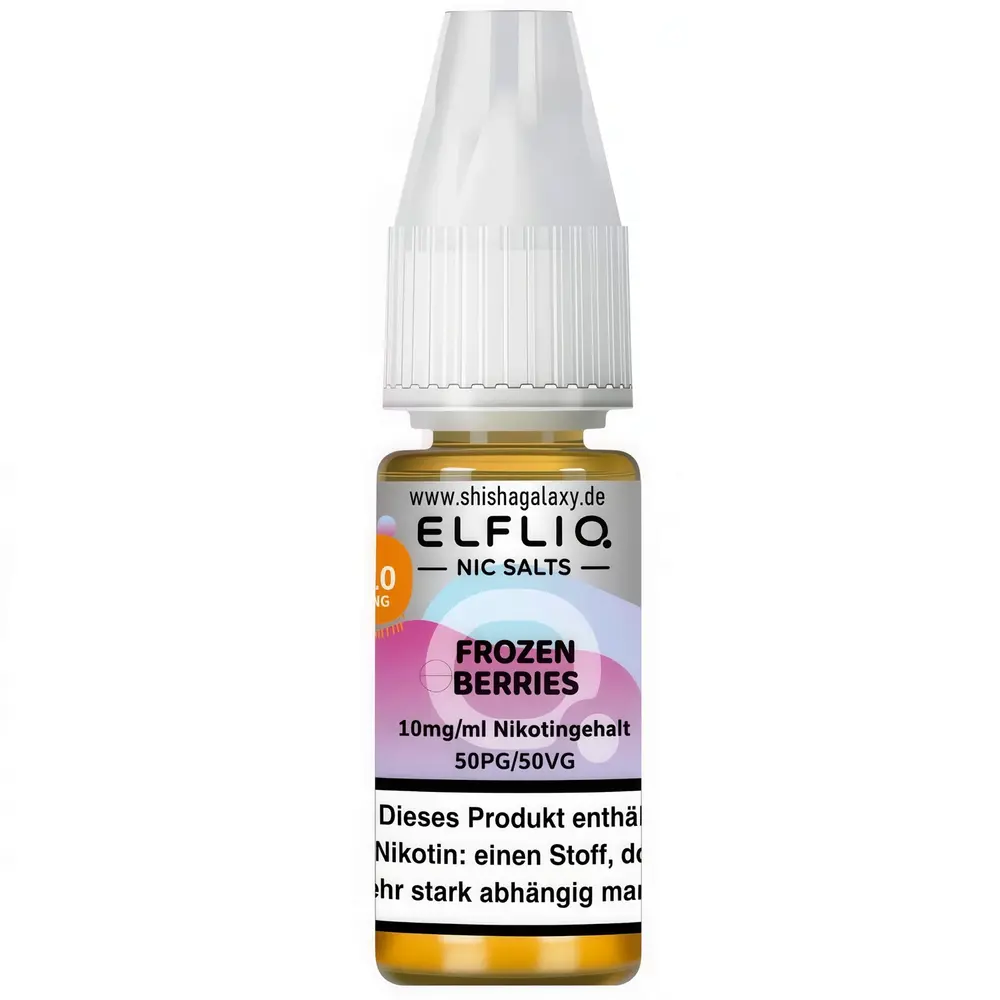 Elfliq Elfbar Elfliq - Frozen Berries - Nikotinsalz Liquid - Nikotin 10 mg/ml - 10er Pack (100 ml) Elfliq Elfbar Elfliq - Frozen Berries - Nikotinsalz Liquid - Nikotin 10 mg/ml - 10er Pack (100 ml)