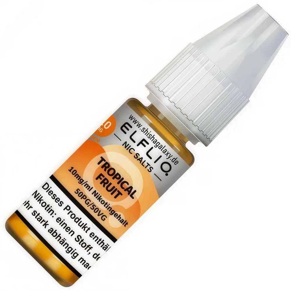 Elfliq Elfbar Elfliq - Tropical Fruit - Nikotinsalz Liquid - Nikotin 10 mg/ml - 10er Pack (100 ml) Elfliq Elfbar Elfliq - Tropical Fruit - Nikotinsalz Liquid - Nikotin 10 mg/ml - 10er Pack (100 ml)