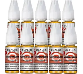Elfliq Watermelon - Nikotinsalz Liquid - Nikotin 20 mg/ml - 10er Pack