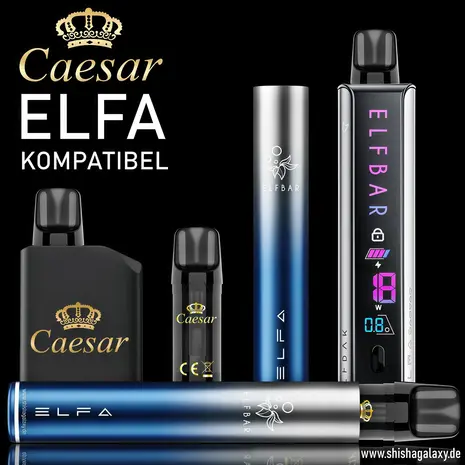 Caesar Caesar Shadow - Leerpods - 2er Pack - 1,2 Ohm