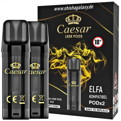 Caesar Caesar Shadow - Leerpods - 2er Pack - 1,2 Ohm