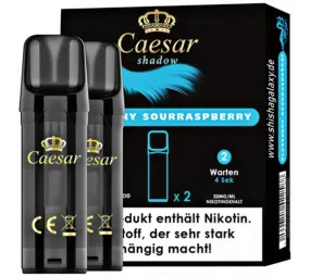 Caesar Blueberry Sour Raspberry - Liquid Pod - Nikotin 20 mg - 2er Pack