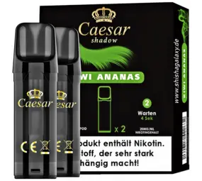 Caesar Kiwi Ananas - Liquid Pod - Nikotin 20 mg - 2er Pack