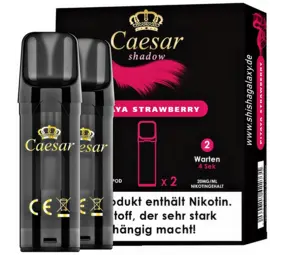 Caesar Pitaya Strawberry - Liquid Pod - Nikotin 20 mg - 2er Pack