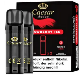 Caesar Strawberry Ice - Liquid Pod - Nikotin 20 mg - 2er Pack