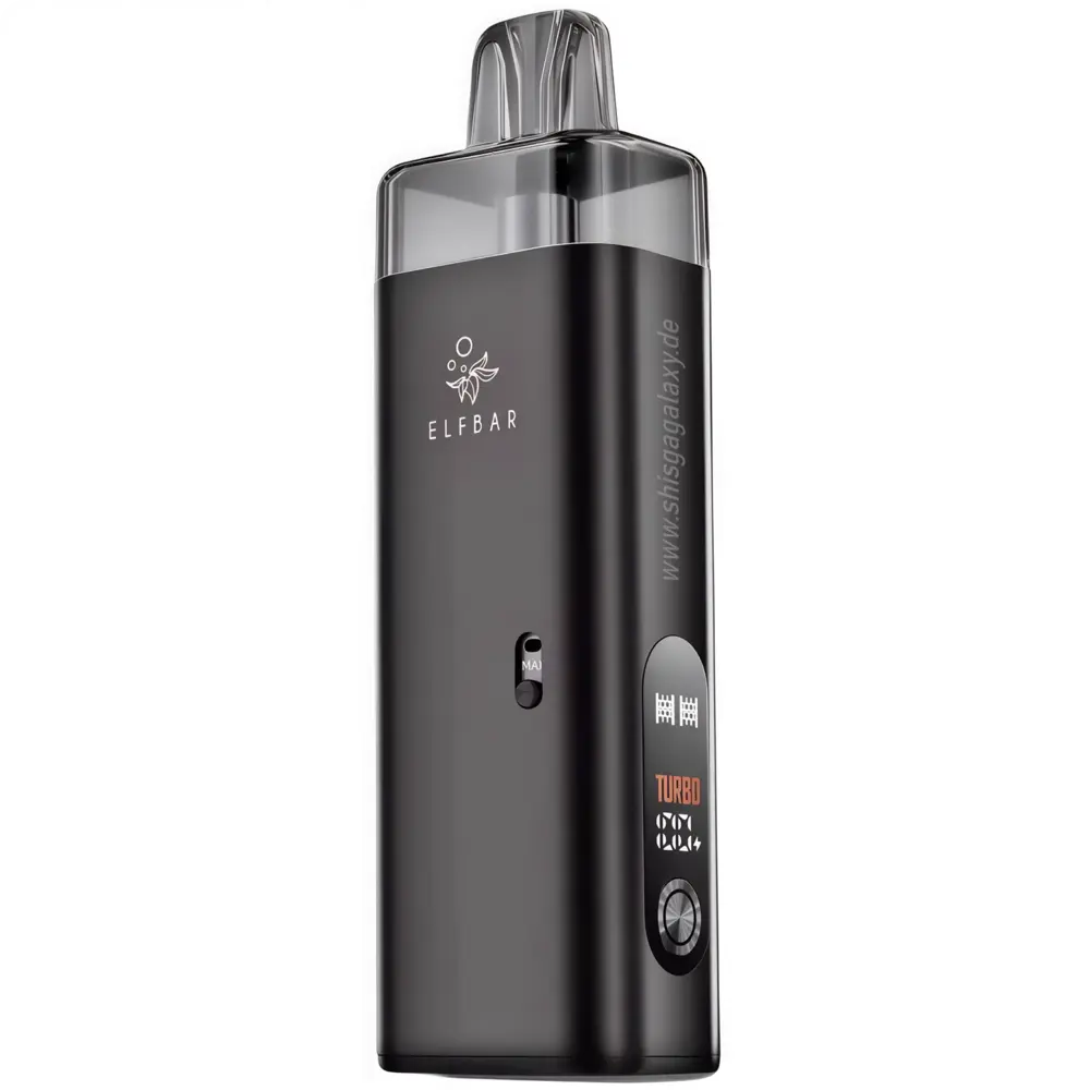 Elfbar Elfbar ELFX MEGA – 2800 mAh Pod‑System Basisgerät – Black – E‑Zigarette Elfbar Elfbar ELFX MEGA – 2800 mAh Pod‑System Basisgerät – Black – E‑Zigarette