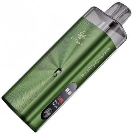 Elfbar Elfbar ELFX MEGA – 2800 mAh Pod‑System Basisgerät – Green – E‑Zigarette
