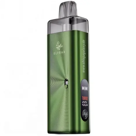 Elfbar Elfbar ELFX MEGA – 2800 mAh Pod‑System Basisgerät – Green – E‑Zigarette