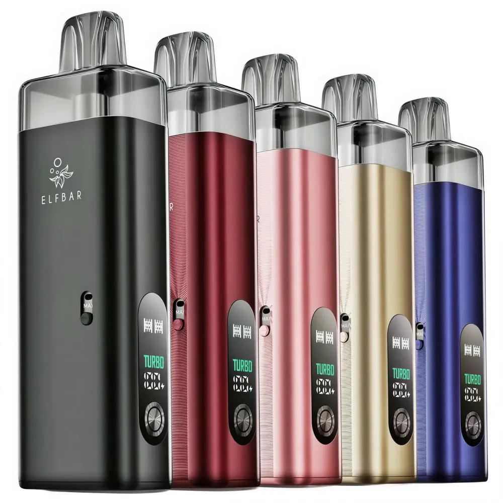 Elfbar Elfbar ELFX MEGA – 2800 mAh Pod‑System Basisgerät – Green – E‑Zigarette