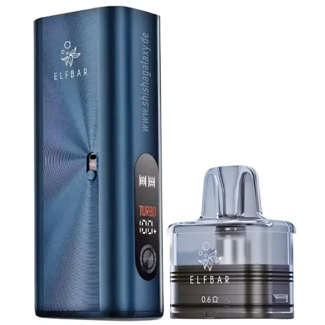Elfbar Elfbar ELFX MEGA – 2800 mAh Pod‑System Basisgerät – Navy – E‑Zigarette