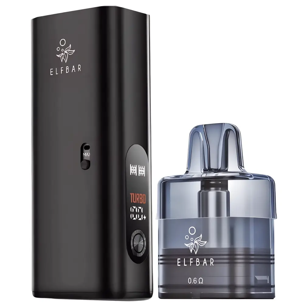 Elfbar Elfbar ELFX MEGA – 2800 mAh Pod‑System Basisgerät – Black – E‑Zigarette Elfbar Elfbar ELFX MEGA – 2800 mAh Pod‑System Basisgerät – Black – E‑Zigarette