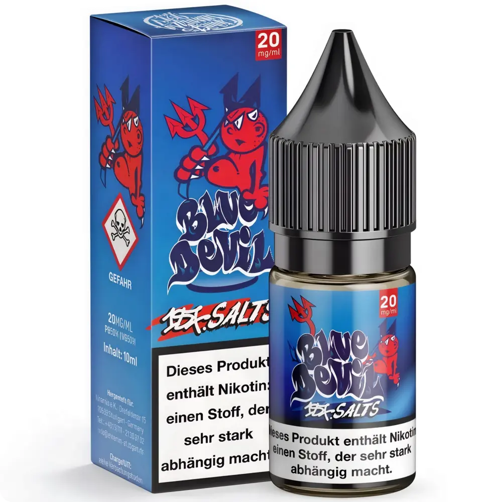 187 Strassenbande 187 Salts - Blue Devil - E-Liquid - Nikotin 20 mg/ml