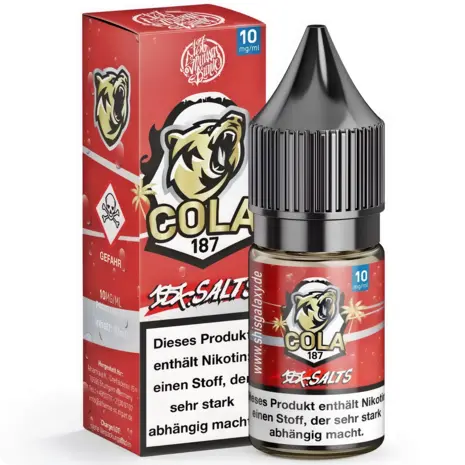 187 Strassenbande 187 Salts - Cola - E-Liquid - Nikotin 10 mg/ml