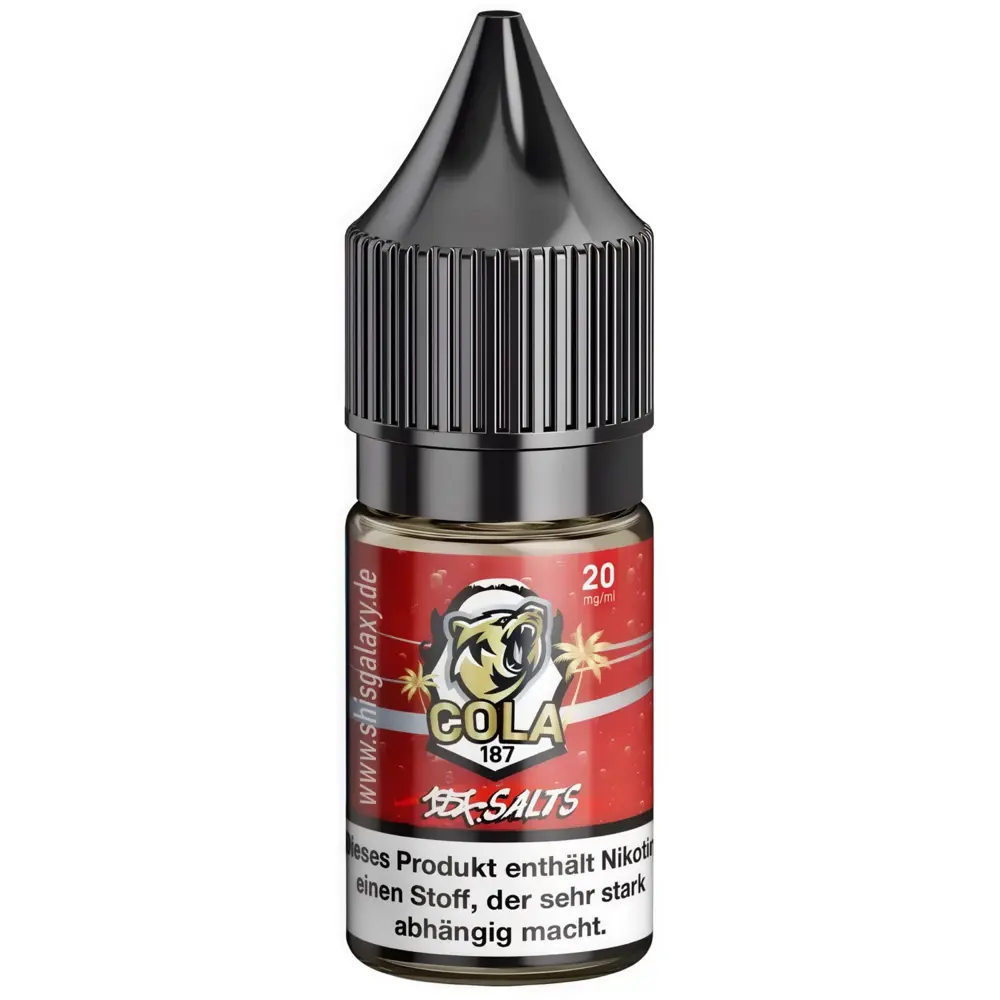 187 Strassenbande 187 Salts - Cola - E-Liquid - Nikotin 20 mg/ml