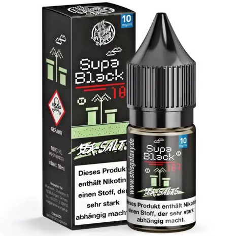 187 Strassenbande 187 Salts - Supa Black - E-Liquid - Nikotin 10 mg/ml