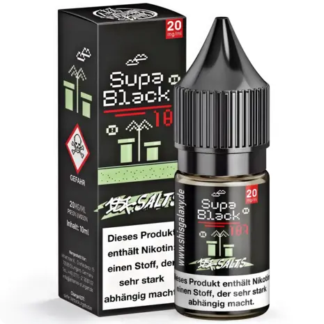187 Strassenbande 187 Salts - Supa Black - E-Liquid - Nikotin 20 mg/ml