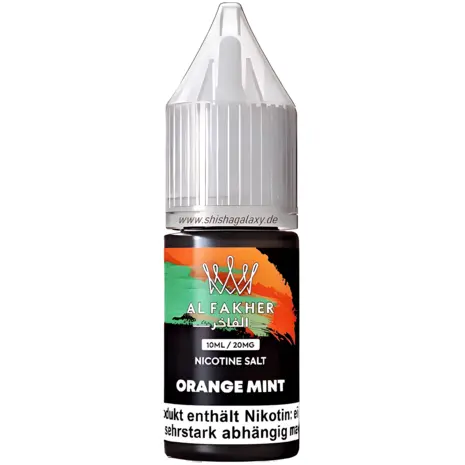 Al Fakher - Orange Mint - E-Liquid - Nikotin 20 mg/ml - Nikotinsalz - Shisha  Galaxy