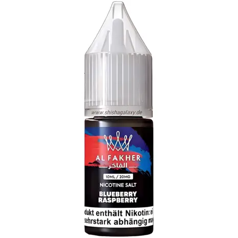 Al Fakher - Blueberry Raspberry - E-Liquid - Nikotinsalz 20 mg/ml - Shisha  Galaxy