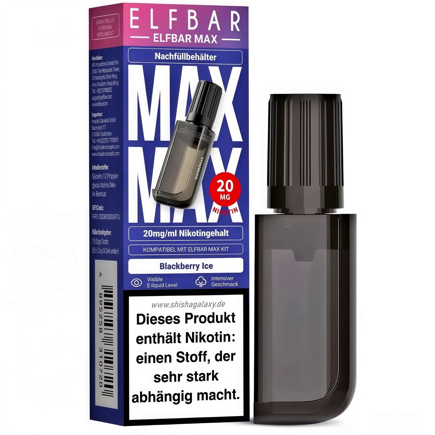 elfbar liquid schmeckt verbrannt ELFBAR ELFX V2 Leerpods 3er-Pack