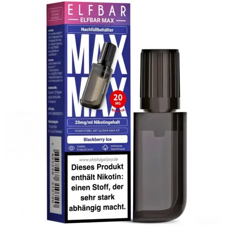 vape 6000 züge mit nikotin Elfbar MAX 6000 Pods Blackberry Ice kaufen | 6000 Züge 10ml