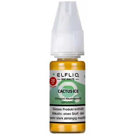 ELFLIQ by Elfbar Cactus Ice - Nikotinsalz Liquid 20mg - hier kaufen! -  Shisha Galaxy
