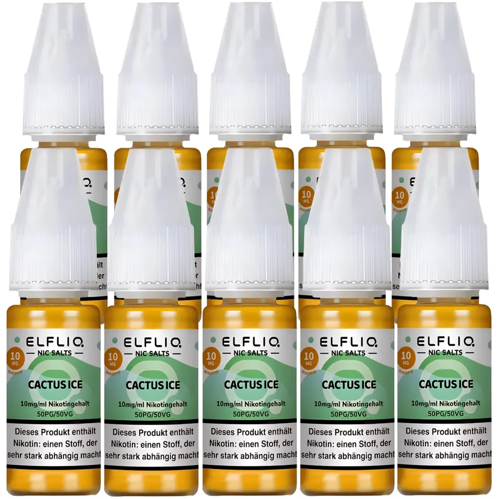 ELFLIQ Cactus Ice Nikotinsalz Liquid 10mg (100ml 10er Pack) kaufen