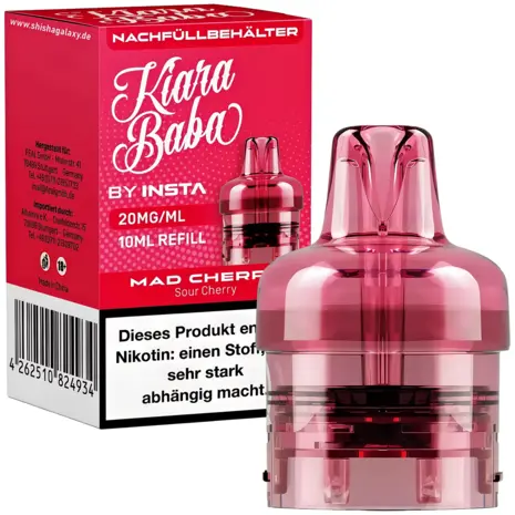 Kiara Baba Vape 10K Pod Mad Cherry 20mg günstig kaufen
