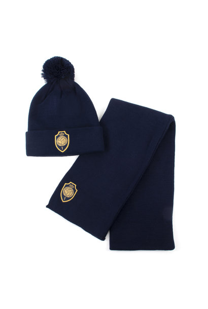 RAFC Beanie + Scarf - Blauw