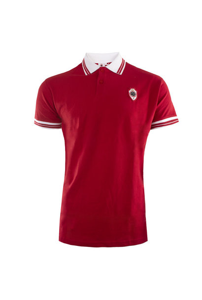 RAFC Polo Shield - Rood