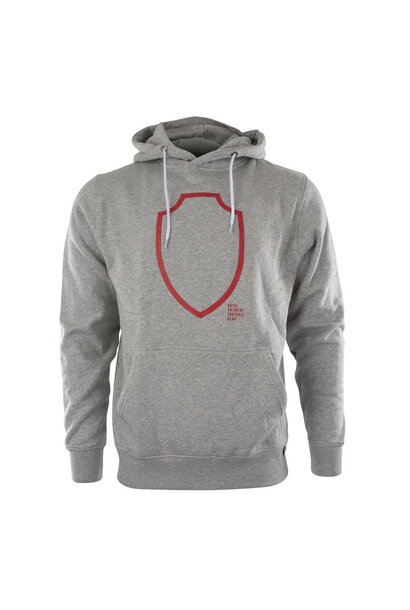 RAFC Hooded Sweater Blanco Shield - Grijs