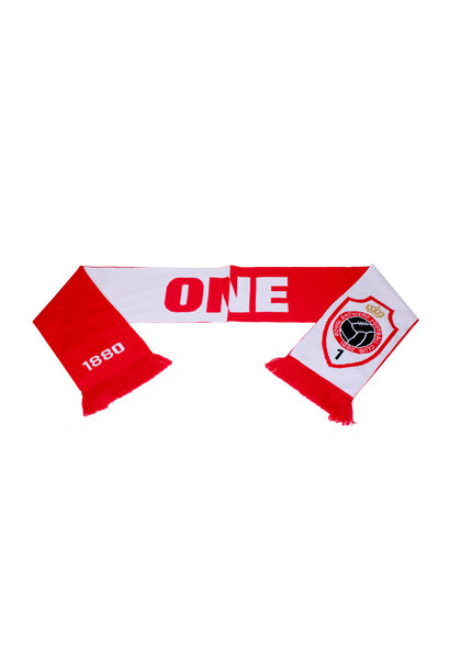 Antwerp Official Sjaal - ONE - Rood/Wit