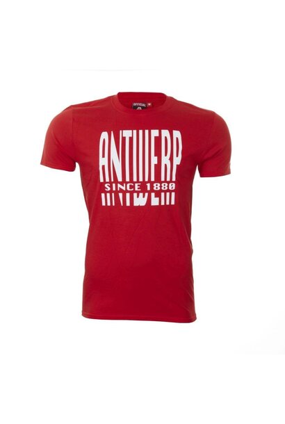 RAFC T-shirt 'Antwerp since 1880' Kids - Rood