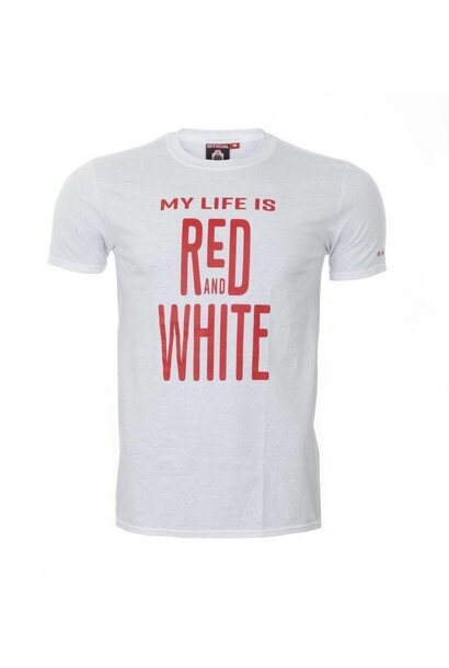 RAFC T-shirt 'My Life' Kids - Wit