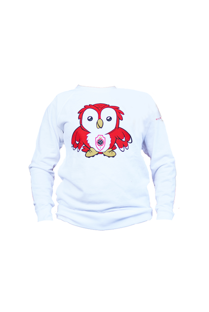 RAFC Sweater 'Bosuiltje' Kids - Wit