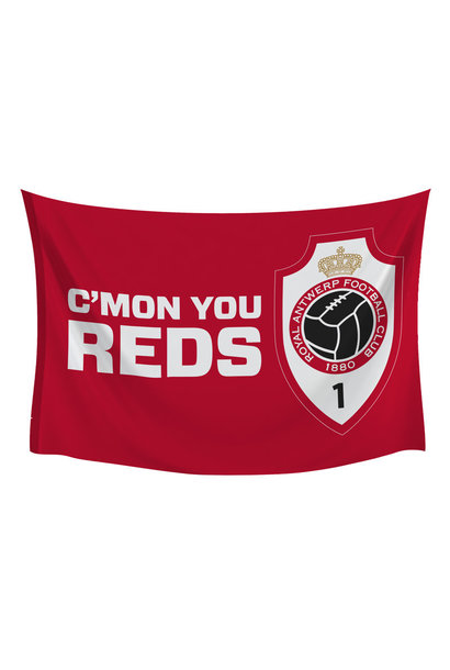 Vlag 100x150 C'mon you reds