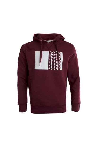 RAFC Hoodie Wine Heather