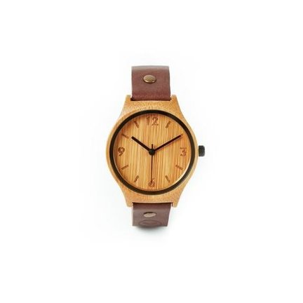 Prachtige bamboe horloges van topkwaliteit
