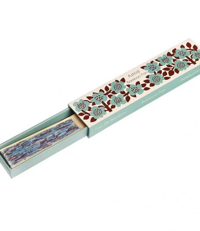 Bamboe waaier Astrid bloem