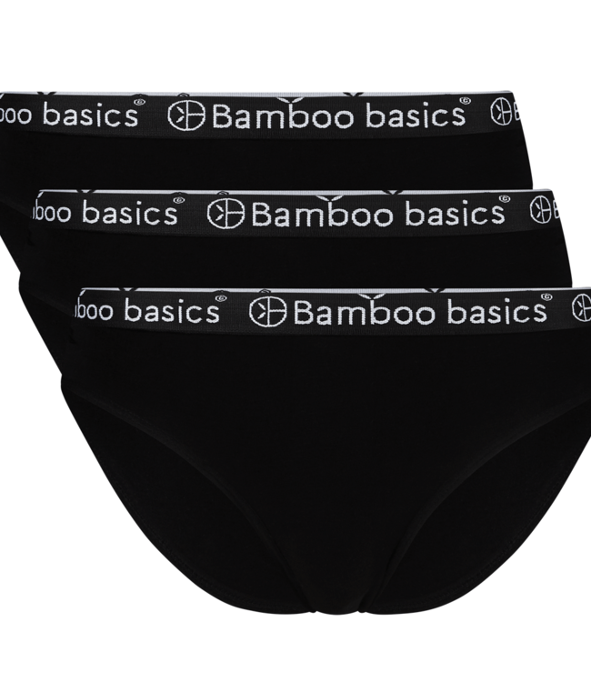 Bamboo basics briefs zwart 3-Pack - Yara