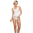 Bamboo basics singlets wit 2-pack - Anna