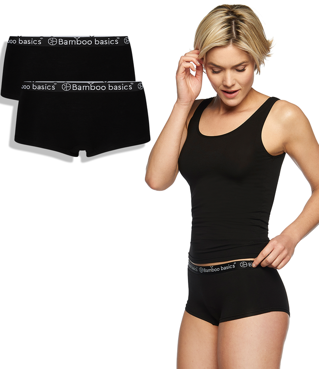 Bamboo basics hipster zwart 2-Pack - Iris